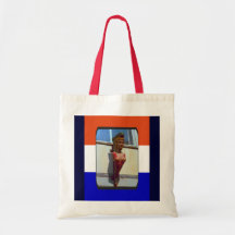 Figurehead from Dutch 19th century Schooner, Canvas Bags
