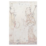 Figures Painted On A Ceramic Customized Stationery