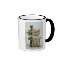 Figurine of Aphrodite playing with Eros Coffee Mugs