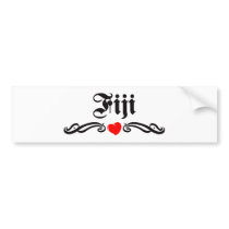 Fiji Bumper Stickers