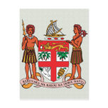 Fiji Coat of Arms detail postcards