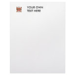 Fiji Coat of Arms Letterhead