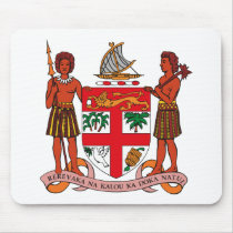 Fiji Coat of Arms Mousepad