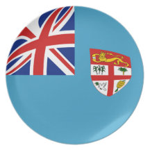Fiji Fisheye Flag Plate