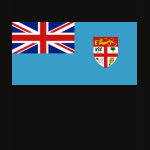 Fiji Flag Map Spaghetti Top