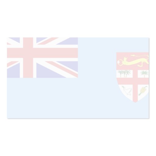 Fiji Flag Business Cards (back side)