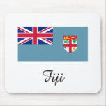 Fiji Flag Design Mouse Pad