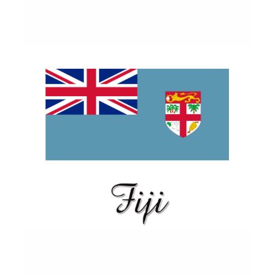 Fiji Flag Design Shirt by flagshirt