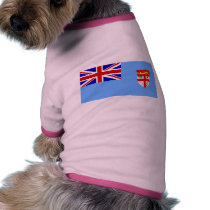 Fiji Flag pet clothing