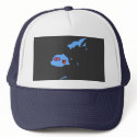 Fiji flag map hats