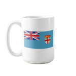 Fiji Flag Map Classic Mug