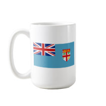 Fiji Flag & Map Mug