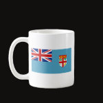 Fiji Flag Map Classic Mug