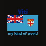 Fiji Flag Map Text Ladies Baby Doll