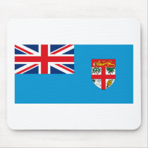 Fiji Flag Mousepad