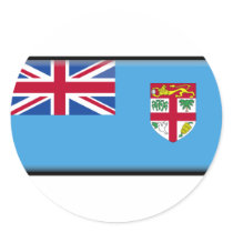 Fiji Flag stickers by jacinto888 Fiji Flag stickers