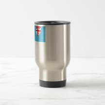 Fiji Flag with Name Coffee Mugs