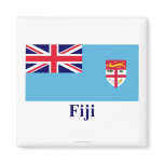 Fiji Flag with Name magnets