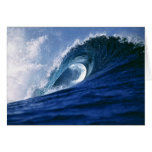 Fiji Islands, Tavarua, Cloudbreak. A wave Card