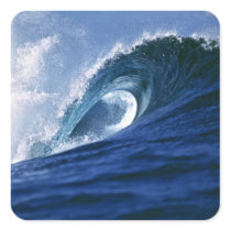Fiji Islands, Tavarua, Cloudbreak. A wave Sticker