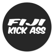Fiji Kick Ass stickers by repofcountries Fiji Kick Ass stickers
