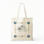 Fiji Map Flag Border Bag