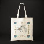 Fiji Map Flag Border Bag