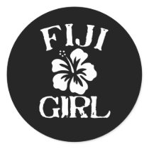 Fiji Pink Girl stickers by repofcountries Fiji Pink Girl stickers