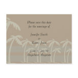 Fiji Save the Date, postcard