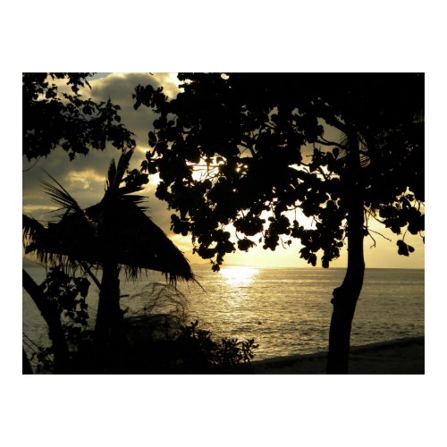 Fiji Sunset print