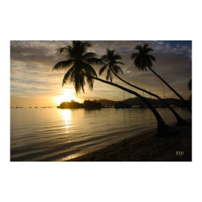 Fiji Sunset print