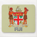 Fijian Emblem mousepads by FlagStore Fijian Emblem mousepads