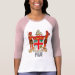 Ladies 3/4 Sleeve Raglan (Fitted)