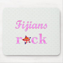 Fijians Rock - Cute Pink Mouse Pads