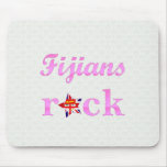Fijians Rock - Cute Pink mousepads