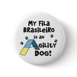Fila Brasileiro Agility Dog Pins