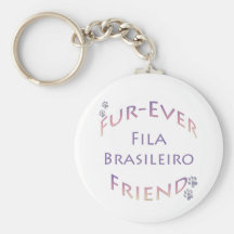 Fila Brasileiro Furever Key Chain