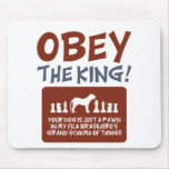 Fila Brasileiro Mouse Mat
