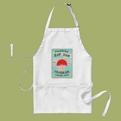 Filature Raw Silk Apron Zazzle_apron