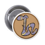 Filbert the Worm Button