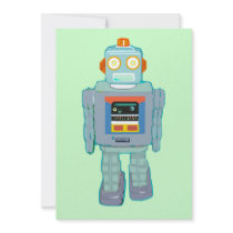Filia the Robot Invitations
