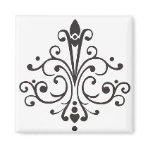 Filigree and Flourish magnets