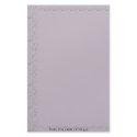 Filigree Boysenberry Stationery stationery