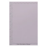 Filigree Boysenberry Stationery