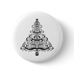 Filigree Christmas Tree Pins