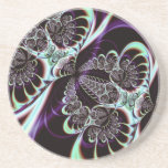 Filigree Fractal Coasters