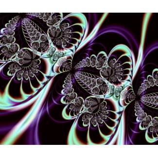 Filigree Fractal Mousepad mousepad