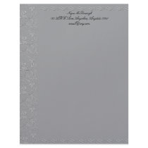 Filigree Smoke Letterhead