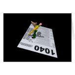 Filing Taxes Greeting Card