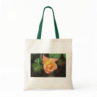 Filipenses 4:8 con rosa bag